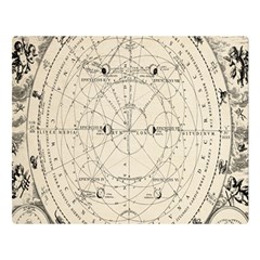 Astronomy Vintage Two Sides Premium Plush Fleece Blanket (large) by ConteMonfrey