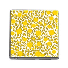 Blue Flowers On The Wall   Memory Card Reader (square 5 Slot) by ConteMonfrey