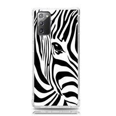 Animal Cute Pattern Art Zebra Samsung Galaxy Note 20 Tpu Uv Case by Amaryn4rt