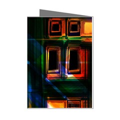 Architecture City Homes Window Mini Greeting Cards (pkg Of 8) by Amaryn4rt