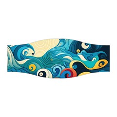 Waves Ocean Sea Abstract Whimsical Abstract Art 5 Stretchable Headband by Wegoenart