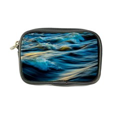 Waves Wave Water Blue Sea Ocean Abstract Coin Purse by Salman4z