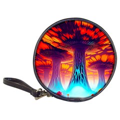 Sci-fi Fantasy Art Painting Colorful Pattern Classic 20-cd Wallets by Ravend