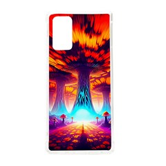 Sci-fi Fantasy Art Painting Colorful Pattern Samsung Galaxy Note 20 Tpu Uv Case by Ravend