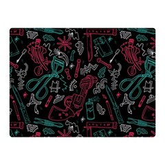 Abstract Pattern Two Sides Premium Plush Fleece Blanket (mini) by Salman4z