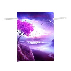 Fantasy World Lightweight Drawstring Pouch (m) by Salman4z