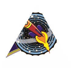 Rocket Space Clipart Illustrator Wooden Puzzle Triangle by Salman4z