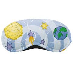 Science Fiction Outer Space Sleeping Mask by Salman4z