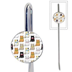 Cat Kitten Seamless Pattern Book Mark by Salman4z