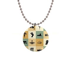 Egyptian-flat-style-icons 1  Button Necklace by Salman4z