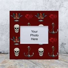 Tattoo-old-school-background-pattern White Box Photo Frame 4  X 6  by Salman4z