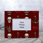 Tattoo-old-school-background-pattern White Tabletop Photo Frame 4 x6  Front