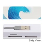 Wave Tsunami Tidal Wave Ocean Sea Water Memory Card Reader (Stick) Front