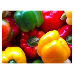 Colorful Capsicum Premium Plush Fleece Blanket (extra Small) by Sparkle