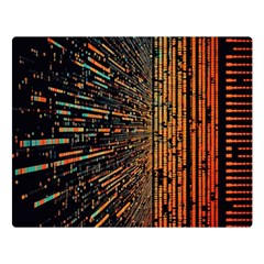 Data Abstract Abstract Background Background Two Sides Premium Plush Fleece Blanket (large) by Ravend