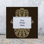 Hamsa-hand-drawn-symbol-with-flower-decorative-pattern White Box Photo Frame 4  x 6  Front