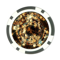 Science Fiction Background Fantasy Poker Chip Card Guard (10 Pack) by danenraven