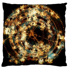 Science Fiction Background Fantasy Large Premium Plush Fleece Cushion Case (one Side) by danenraven