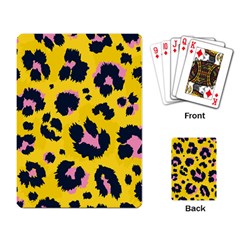 Leopard-print-seamless-pattern Playing Cards Single Design (rectangle) by Salman4z
