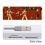 Ancient-egyptian-religion-seamless-pattern Memory Card Reader (Stick) Front