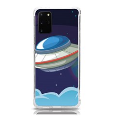 Ufo-alien-spaceship-galaxy Samsung Galaxy S20plus 6 7 Inch Tpu Uv Case by Salman4z