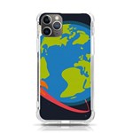 Spaceship-design iPhone 11 Pro 5.8 Inch TPU UV Print Case Front