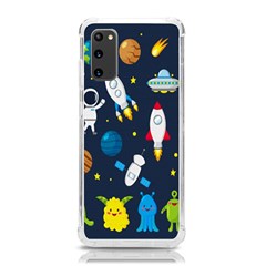 Big-set-cute-astronauts-space-planets-stars-aliens-rockets-ufo-constellations-satellite-moon-rover-v Samsung Galaxy S20 6 2 Inch Tpu Uv Case by Salman4z