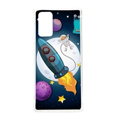 Spaceship-astronaut-space Samsung Galaxy Note 20 Tpu Uv Case by Salman4z