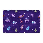 Space-seamless-pattern Magnet (Rectangular) Front