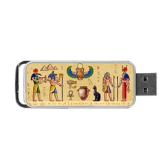 Egypt-horizontal-illustration Portable Usb Flash (one Side) by Salman4z