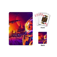 Far-future-human-colonization Playing Cards Single Design (mini) by Salman4z