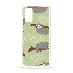 Sloths-pattern-design Samsung Galaxy S20 6 2 Inch Tpu Uv Case by Salman4z