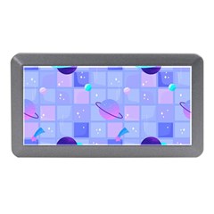 Seamless-pattern-pastel-galaxy-future Memory Card Reader (mini) by Salman4z