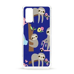Hand-drawn-cute-sloth-pattern-background Samsung Galaxy S20 6 2 Inch Tpu Uv Case by Salman4z