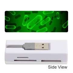 Green-rod-shaped-bacteria Memory Card Reader (stick) by Salman4z