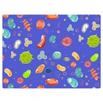 Virus-seamless-pattern Premium Plush Fleece Blanket (Extra Small) 40 x30  Blanket Front