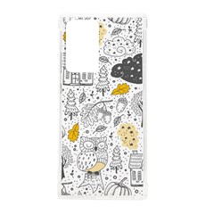 Doodle-seamless-pattern-with-autumn-elements Samsung Galaxy Note 20 Ultra Tpu Uv Case by Salman4z