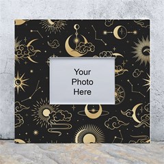 Asian-seamless-pattern-with-clouds-moon-sun-stars-vector-collection-oriental-chinese-japanese-korean White Wall Photo Frame 5  X 7  by Salman4z
