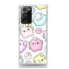 Cute-doodle-cartoon-seamless-pattern Samsung Galaxy Note 20 Ultra Tpu Uv Case by Salman4z