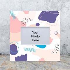 Hand-drawn-abstract-organic-shapes-background White Box Photo Frame 4  X 6  by Salman4z