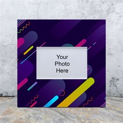 Colorful-abstract-background White Box Photo Frame 4  X 6  by Salman4z