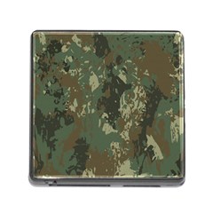 Camouflage-splatters-background Memory Card Reader (square 5 Slot) by Salman4z