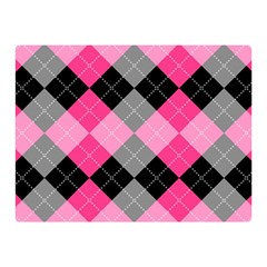 Seamless-argyle-pattern Two Sides Premium Plush Fleece Blanket (mini) by Salman4z