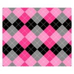 Seamless-argyle-pattern Premium Plush Fleece Blanket (Small) 50 x40  Blanket Front
