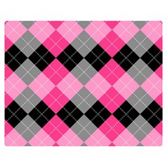 Seamless-argyle-pattern Premium Plush Fleece Blanket (medium) by Salman4z