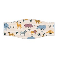 Wild Animals Seamless Pattern Stretchable Headband by pakminggu