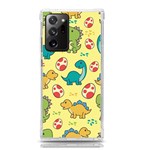 Seamless Pattern With Cute Dinosaurs Character Samsung Galaxy Note 20 Ultra TPU UV Case Front