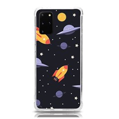 Cosmos Rockets Spaceships Ufos Samsung Galaxy S20plus 6 7 Inch Tpu Uv Case by pakminggu