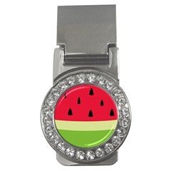 Watermelon Fruit Food Healthy Vitamins Nutrition Money Clips (cz)  by pakminggu