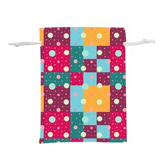 Background Pattern Texture Design Dots Wallpaper Lightweight Drawstring Pouch (s) by pakminggu